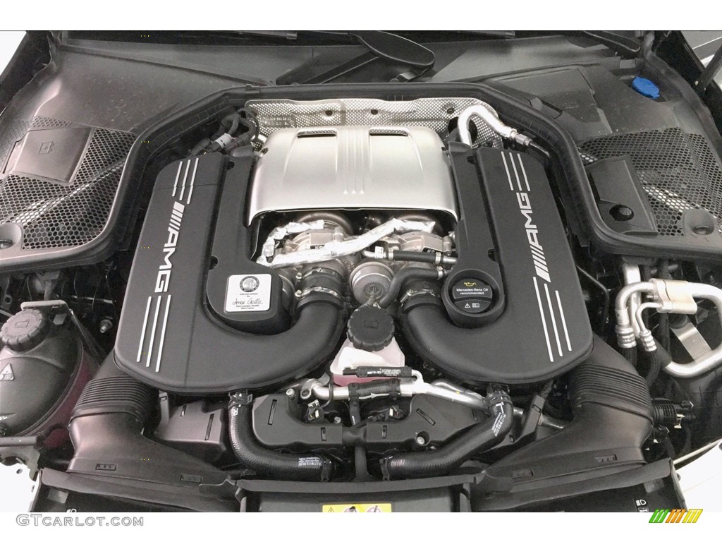 2019 Mercedes-Benz C AMG 63 S Sedan 4.0 Liter biturbo DOHC 32-Valve VVT V8 Engine Photo #133126757