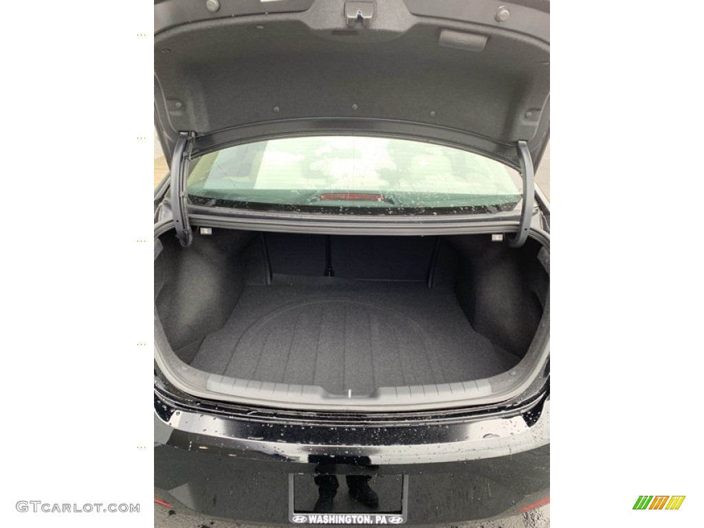 2019 Elantra Value Edition - Phantom Black / Beige photo #22