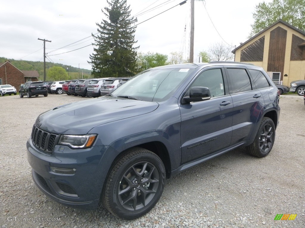 Slate Blue Pearl 2019 Jeep Grand Cherokee Limited 4x4 Exterior Photo #133128923