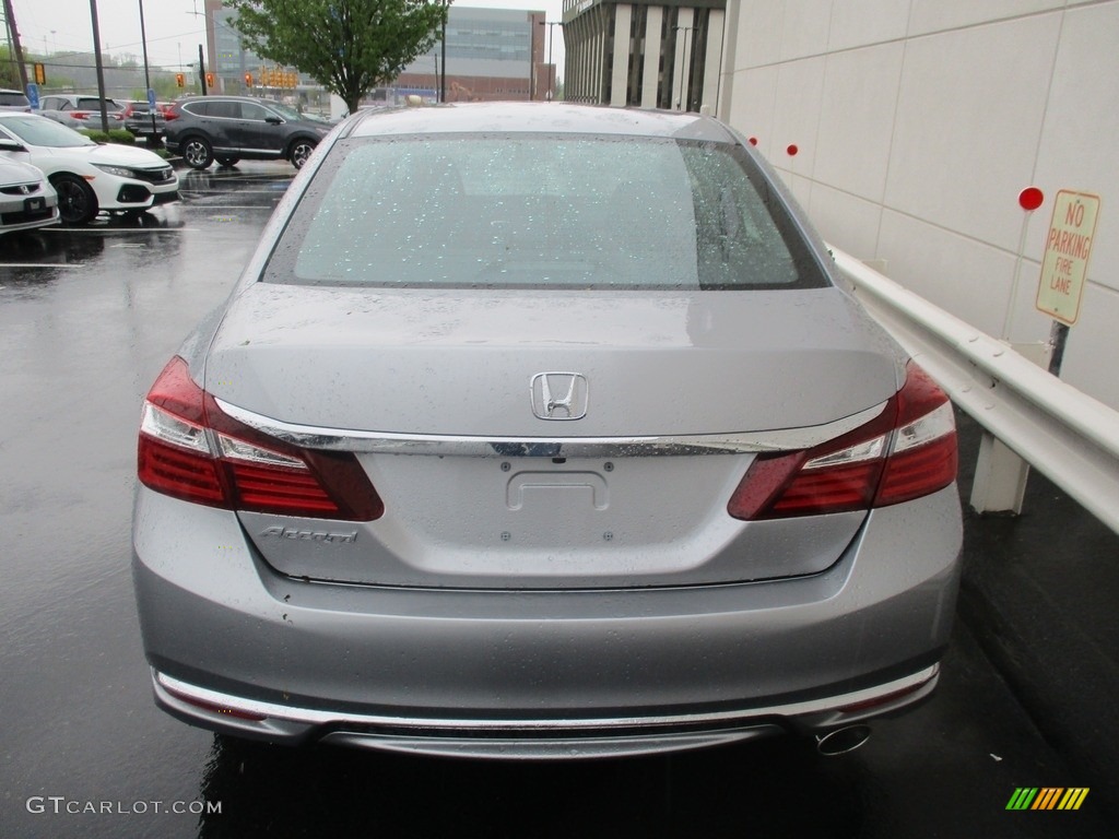 2016 Accord LX Sedan - Lunar Silver Metallic / Black photo #4