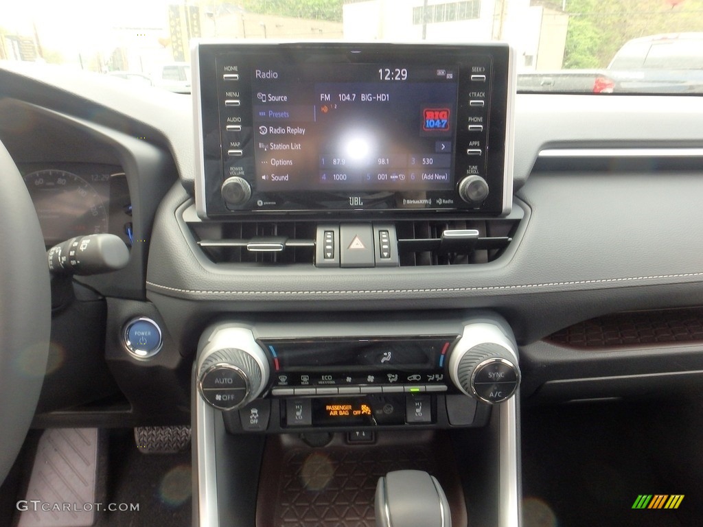 2019 RAV4 Limited AWD Hybrid - Blizzard White Pearl / Black photo #12