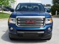 2019 Blue Emerald Metallic GMC Canyon SLE Extended Cab  photo #4