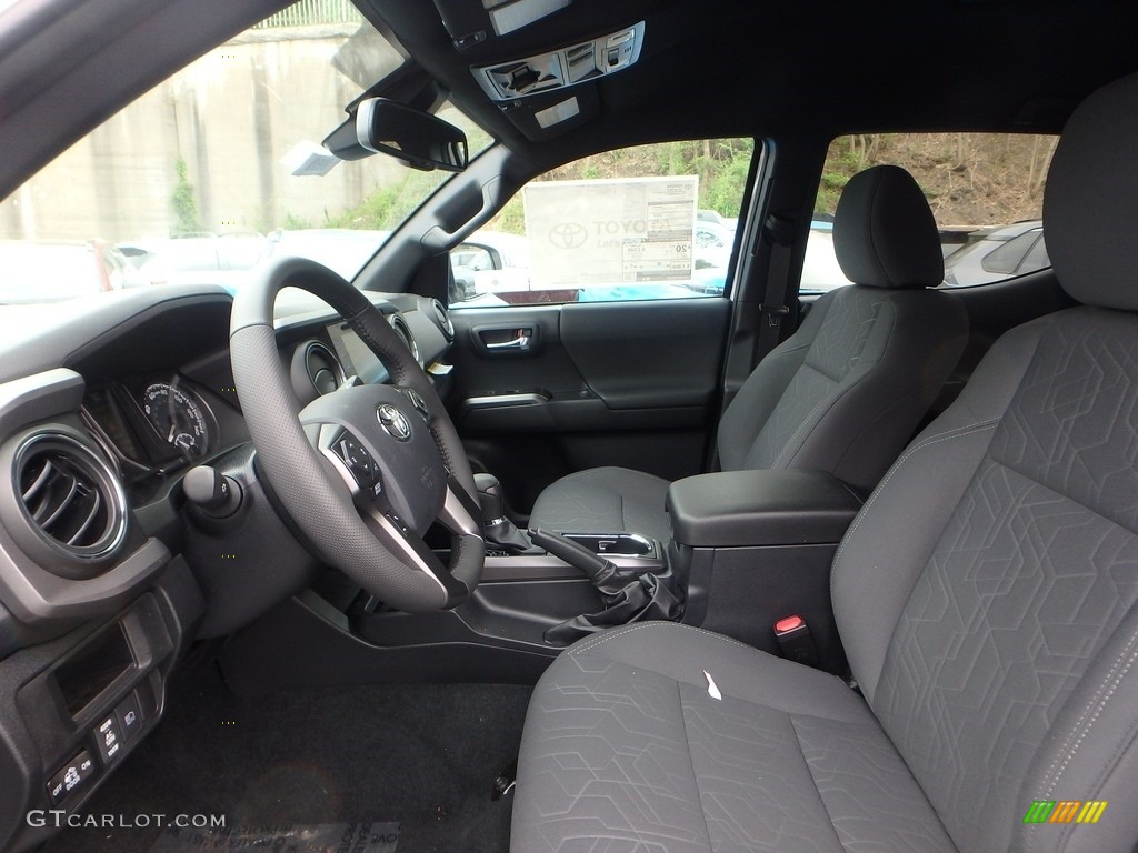 TRD Graphite Interior 2019 Toyota Tacoma TRD Off-Road Double Cab 4x4 Photo #133130711