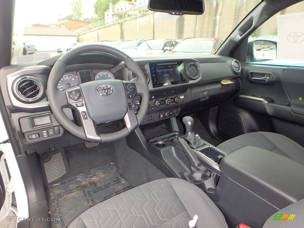 TRD Graphite Interior 2019 Toyota Tacoma TRD Off-Road Double Cab 4x4 Photo #133130774