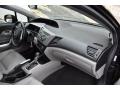 2012 Crystal Black Pearl Honda Civic EX-L Coupe  photo #17