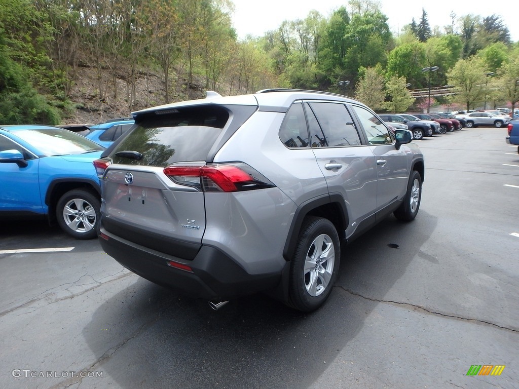 2019 RAV4 LE AWD Hybrid - Silver Sky Metallic / Black photo #2