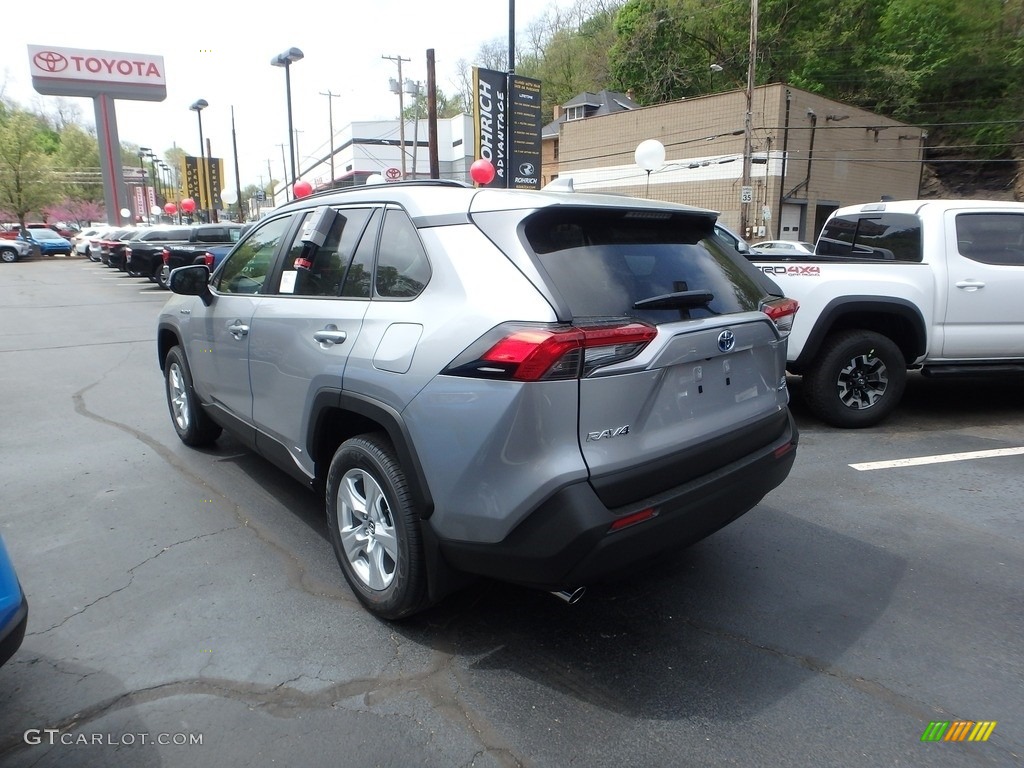2019 RAV4 LE AWD Hybrid - Silver Sky Metallic / Black photo #3