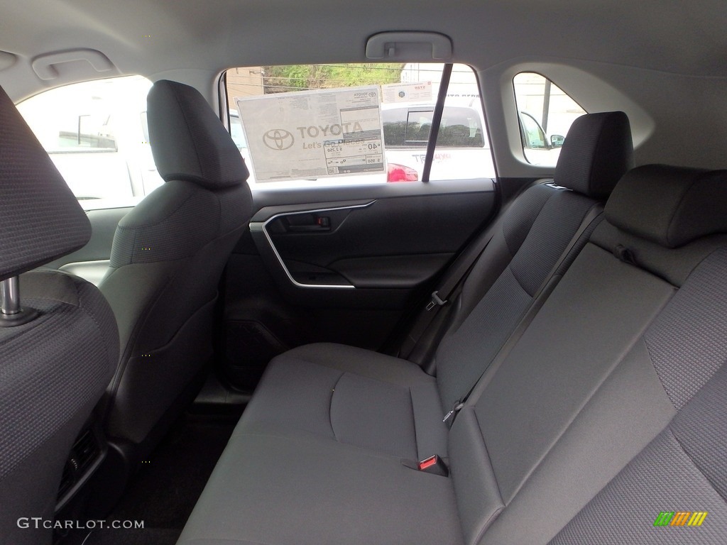 2019 Toyota RAV4 LE AWD Hybrid Rear Seat Photo #133132448
