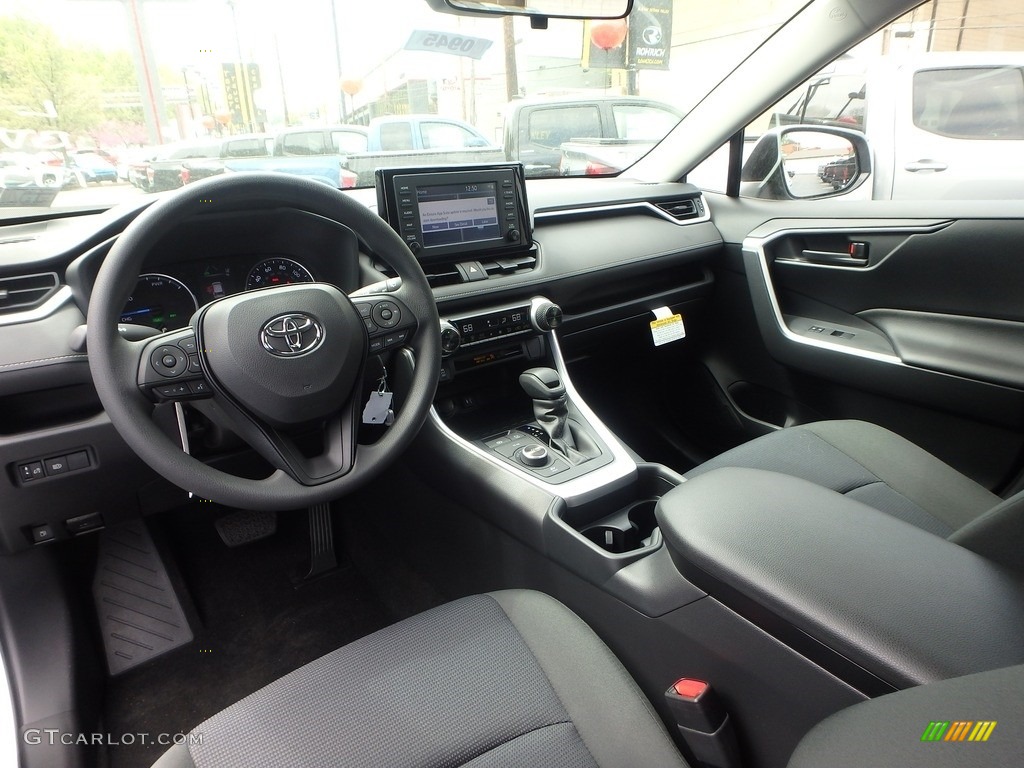 2019 Toyota RAV4 LE AWD Hybrid Front Seat Photo #133132475