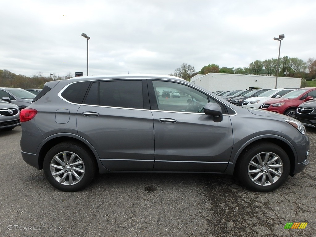 Satin Steel Gray Metallic 2019 Buick Envision Essence AWD Exterior Photo #133132682