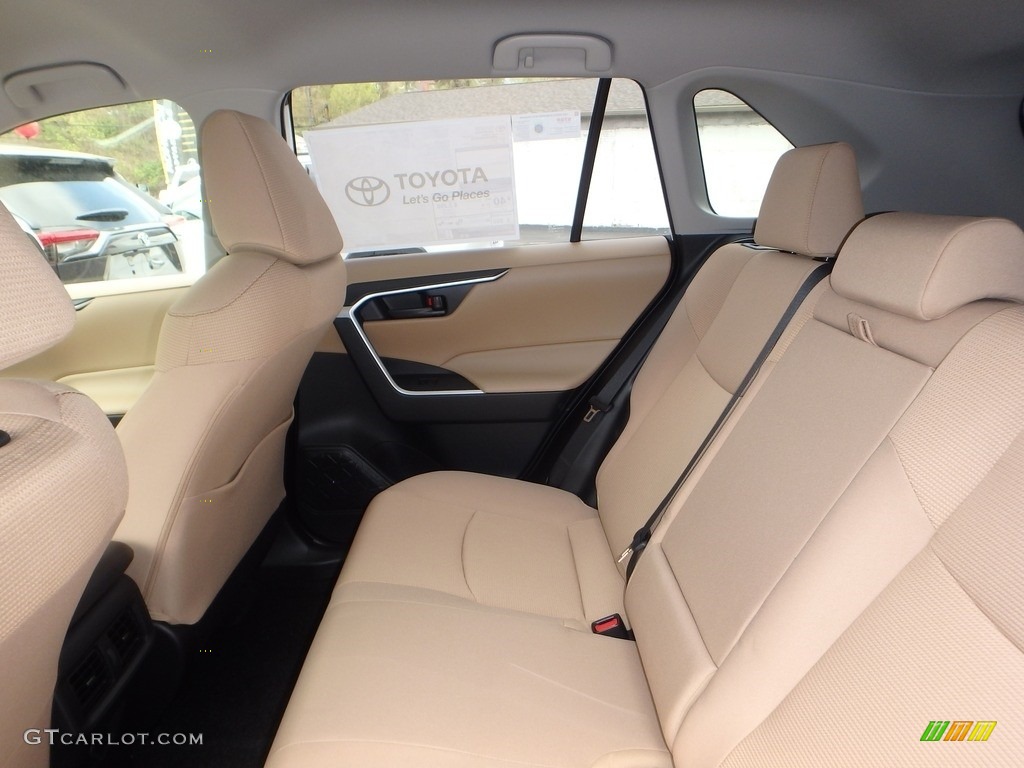 2019 Toyota RAV4 LE AWD Hybrid Rear Seat Photo #133132850