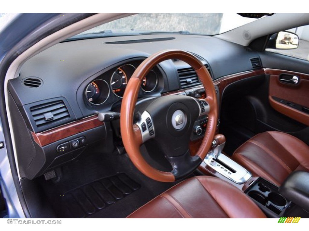 2008 Aura XR - Ocean Mist / Morocco Brown photo #10