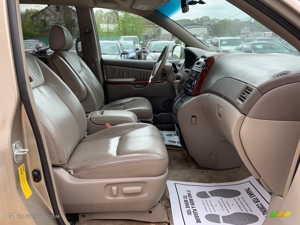 2005 Sienna XLE - Desert Sand Mica / Taupe photo #13