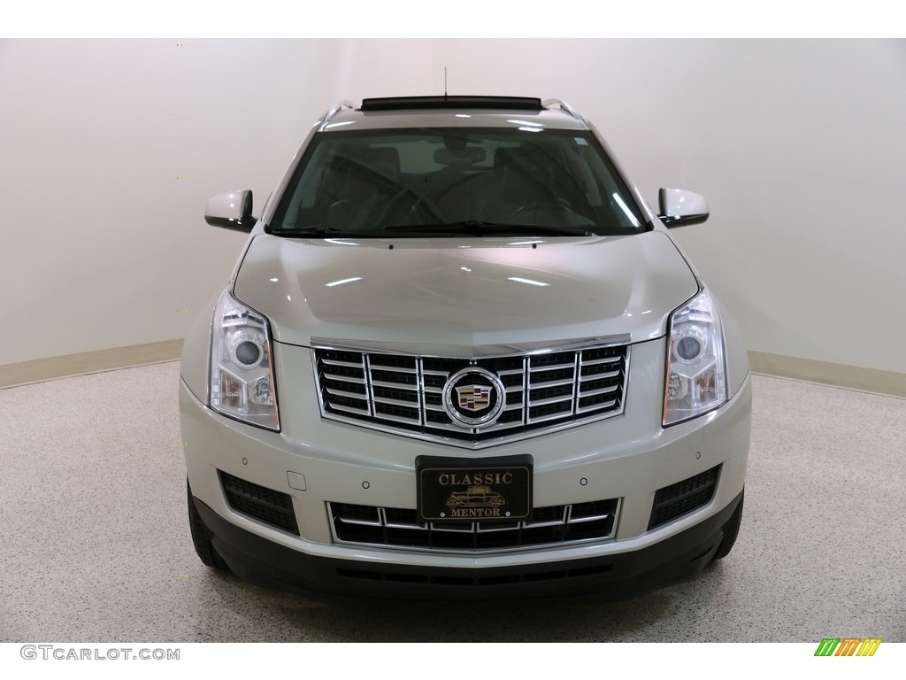 2013 SRX Luxury AWD - Silver Coast Metallic / Ebony/Ebony photo #2