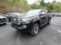 2019 Midnight Black Metallic Toyota Tacoma Limited Double Cab 4x4  photo #4