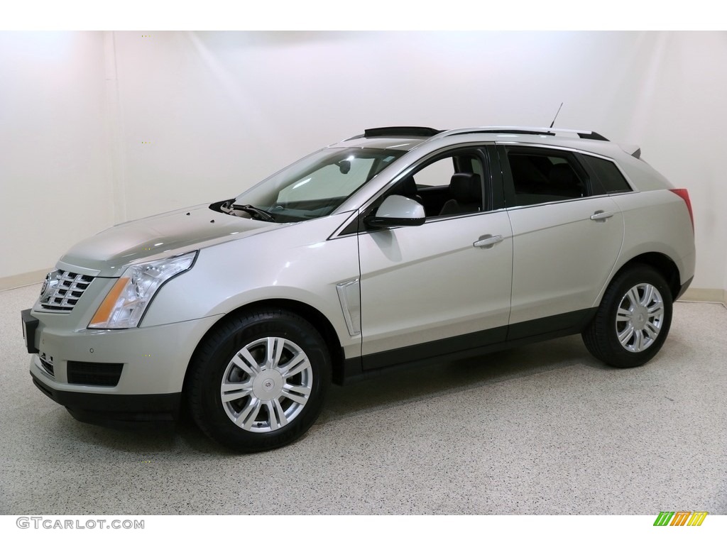 2013 SRX Luxury AWD - Silver Coast Metallic / Ebony/Ebony photo #3