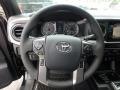 2019 Toyota Tacoma Black Interior Steering Wheel Photo