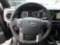 Black 2019 Toyota Tacoma Limited Double Cab 4x4 Steering Wheel