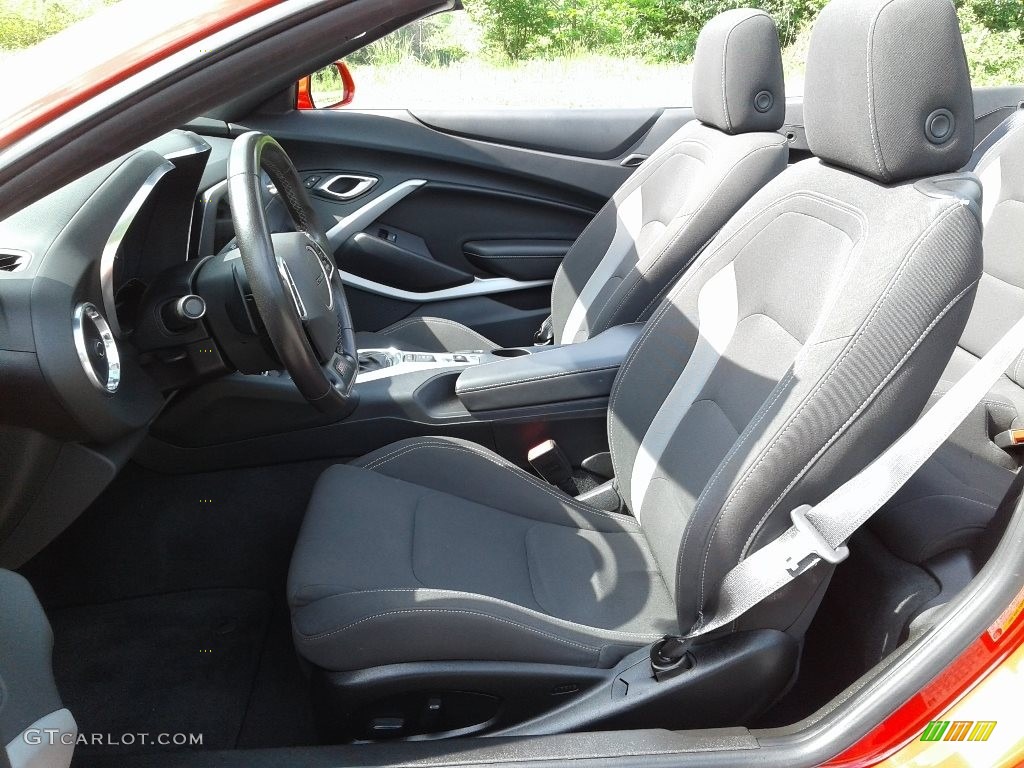 2018 Chevrolet Camaro SS Convertible Front Seat Photo #133134131
