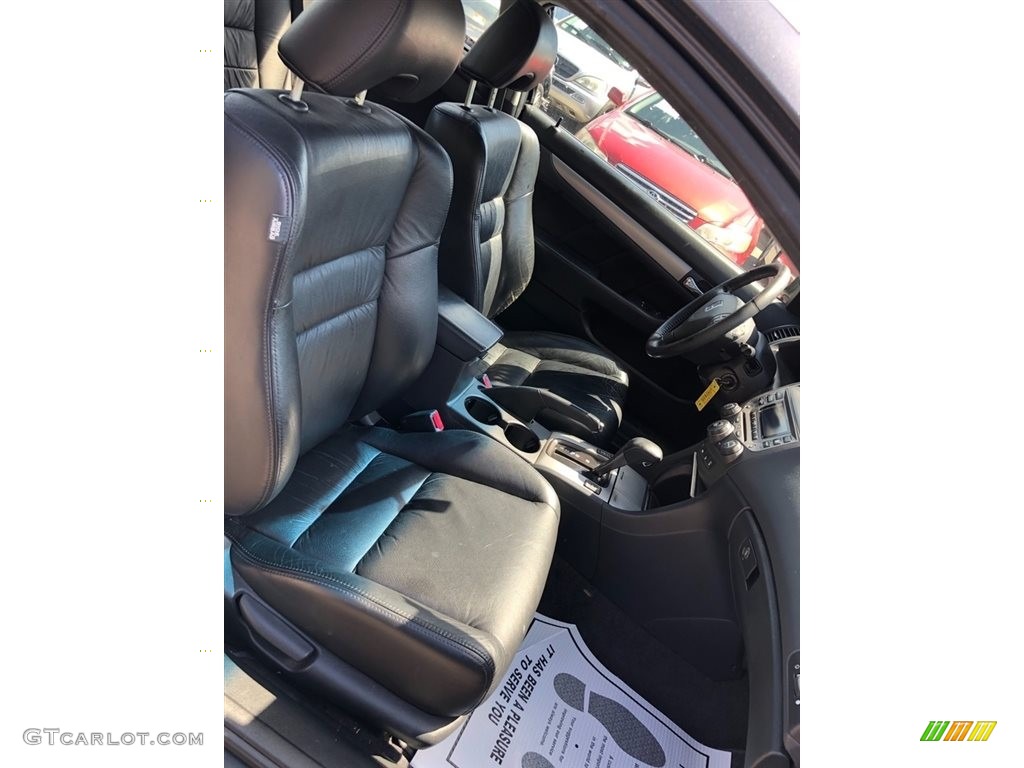 2007 Accord EX V6 Coupe - Graphite Pearl / Black photo #13