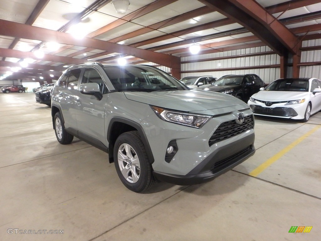 Lunar Rock 2019 Toyota RAV4 XLE AWD Exterior Photo #133134430