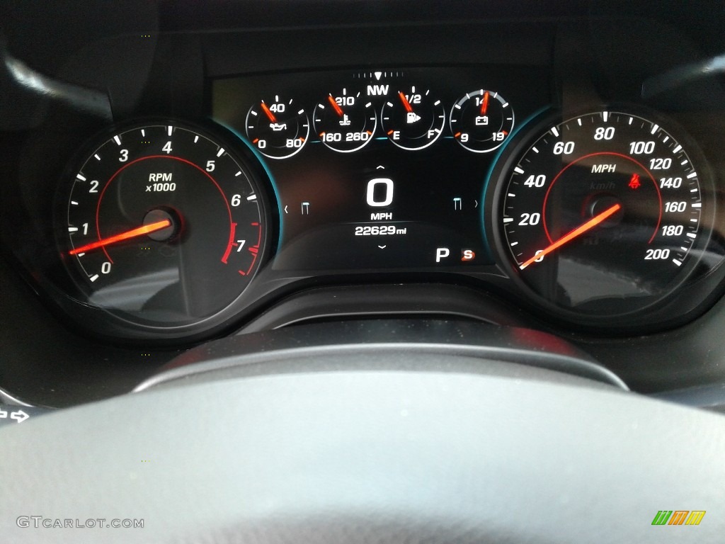 2018 Chevrolet Camaro SS Convertible Gauges Photo #133134437