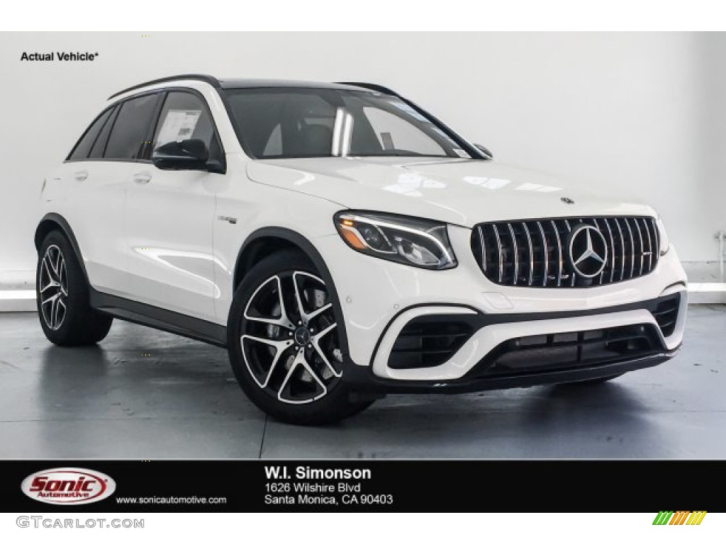 2018 GLC AMG 63 4Matic - Polar White / Black photo #1