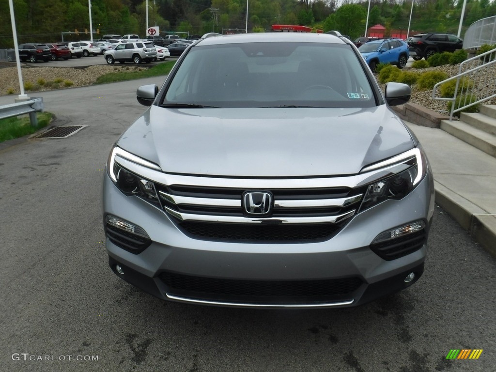 2016 Pilot Elite AWD - Lunar Silver Metallic / Gray photo #5