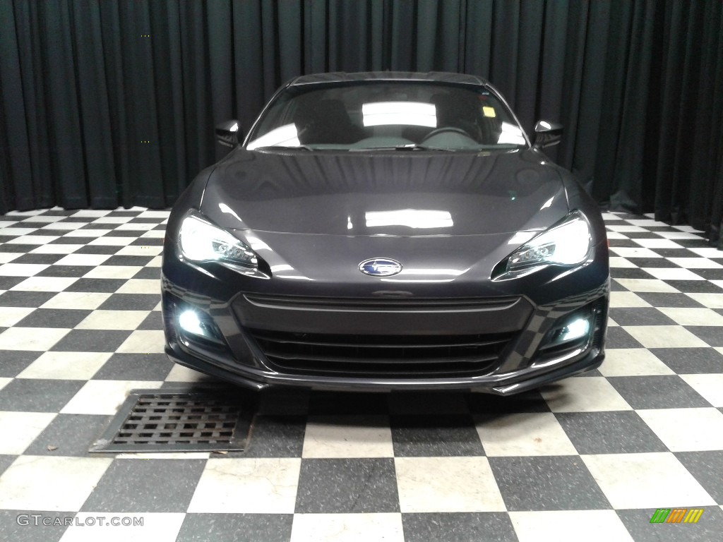 2017 BRZ Limited - Dark Gray Metallic / Black photo #3