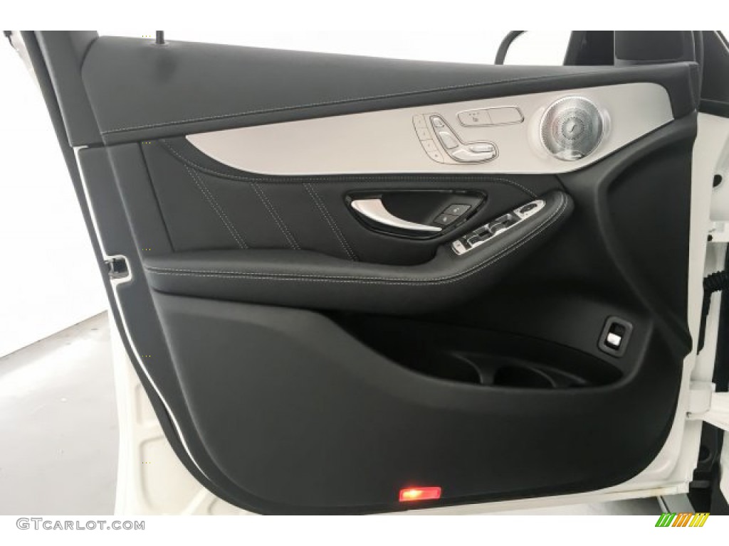 2018 Mercedes-Benz GLC AMG 63 4Matic Black Door Panel Photo #133135015