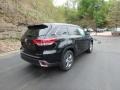 2019 Midnight Black Metallic Toyota Highlander Limited Platinum AWD  photo #2