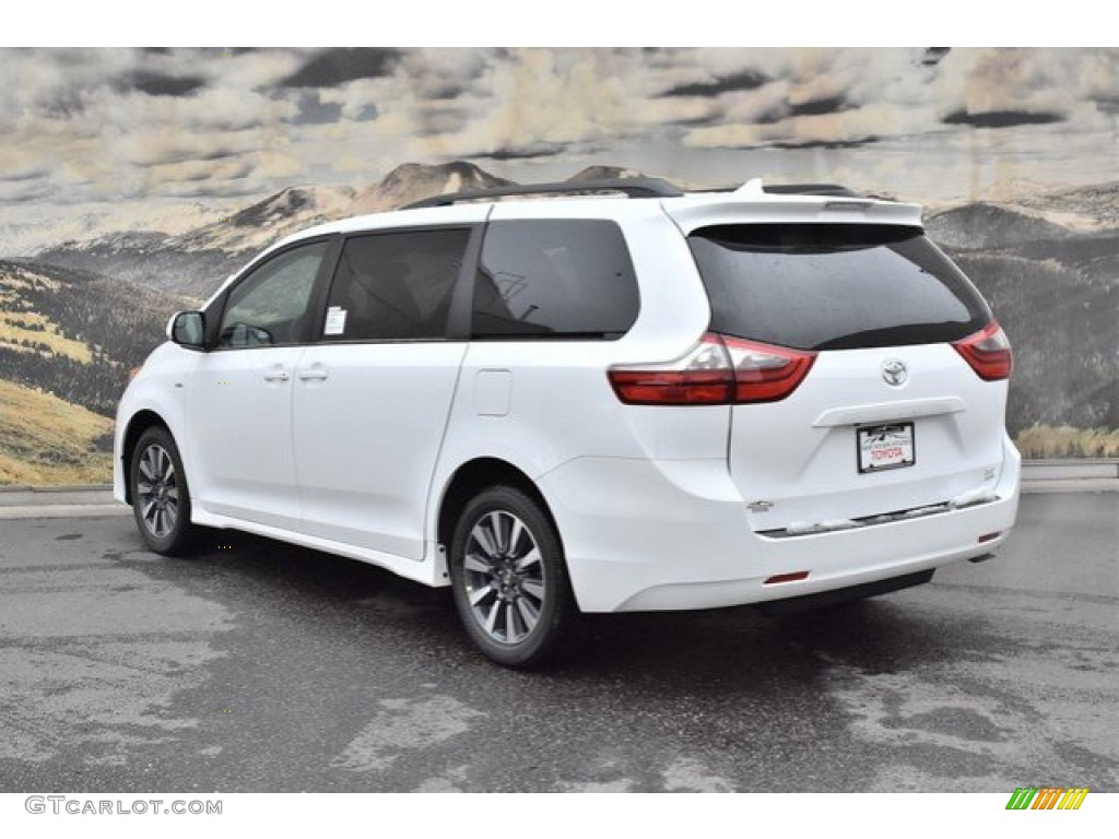 Super White 2020 Toyota Sienna LE AWD Exterior Photo #133135685