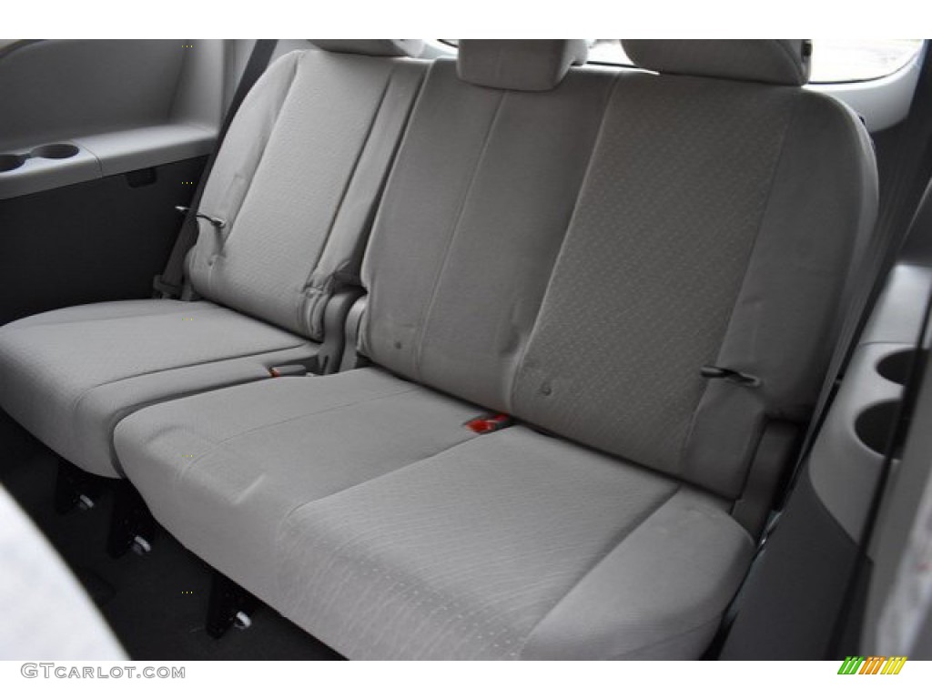 2020 Toyota Sienna LE AWD Rear Seat Photo #133135847