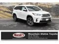 2019 Blizzard Pearl White Toyota Highlander LE AWD  photo #1