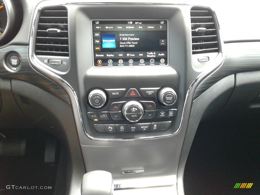 2019 Grand Cherokee Upland 4x4 - Sting-Gray / Black photo #21