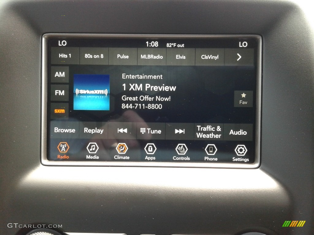 2019 Grand Cherokee Upland 4x4 - Sting-Gray / Black photo #22