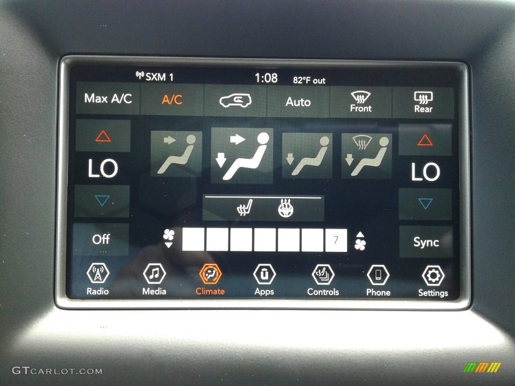 2019 Grand Cherokee Upland 4x4 - Sting-Gray / Black photo #24