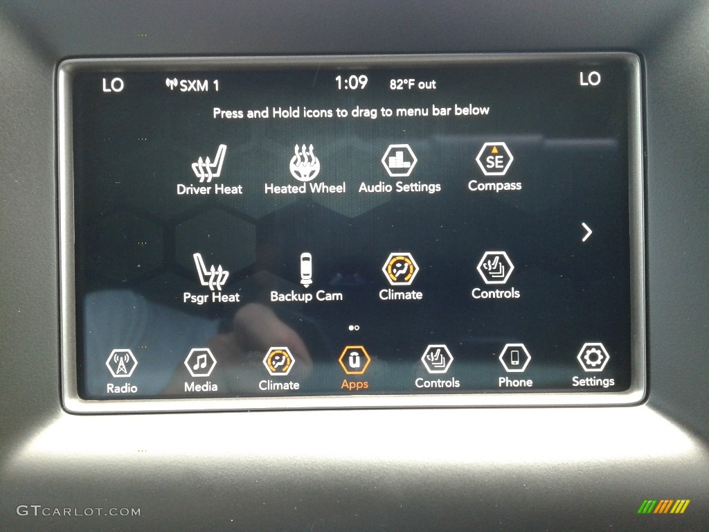 2019 Grand Cherokee Upland 4x4 - Sting-Gray / Black photo #26