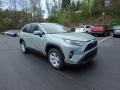 Front 3/4 View of 2019 RAV4 XLE AWD Hybrid