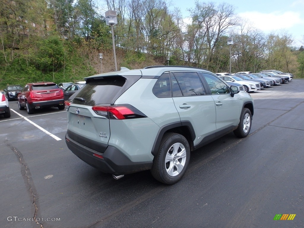 2019 RAV4 XLE AWD Hybrid - Lunar Rock / Light Gray photo #2