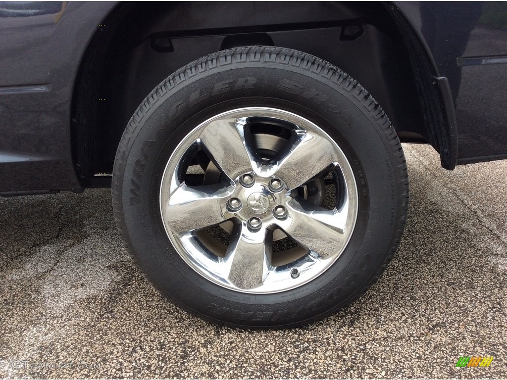 2017 1500 Big Horn Crew Cab 4x4 - Maximum Steel Metallic / Black/Diesel Gray photo #12