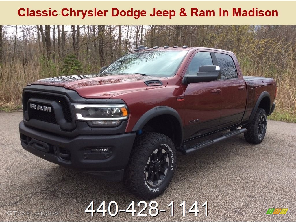 2019 2500 Power Wagon Crew Cab 4x4 - Delmonico Red Pearl / Black photo #1