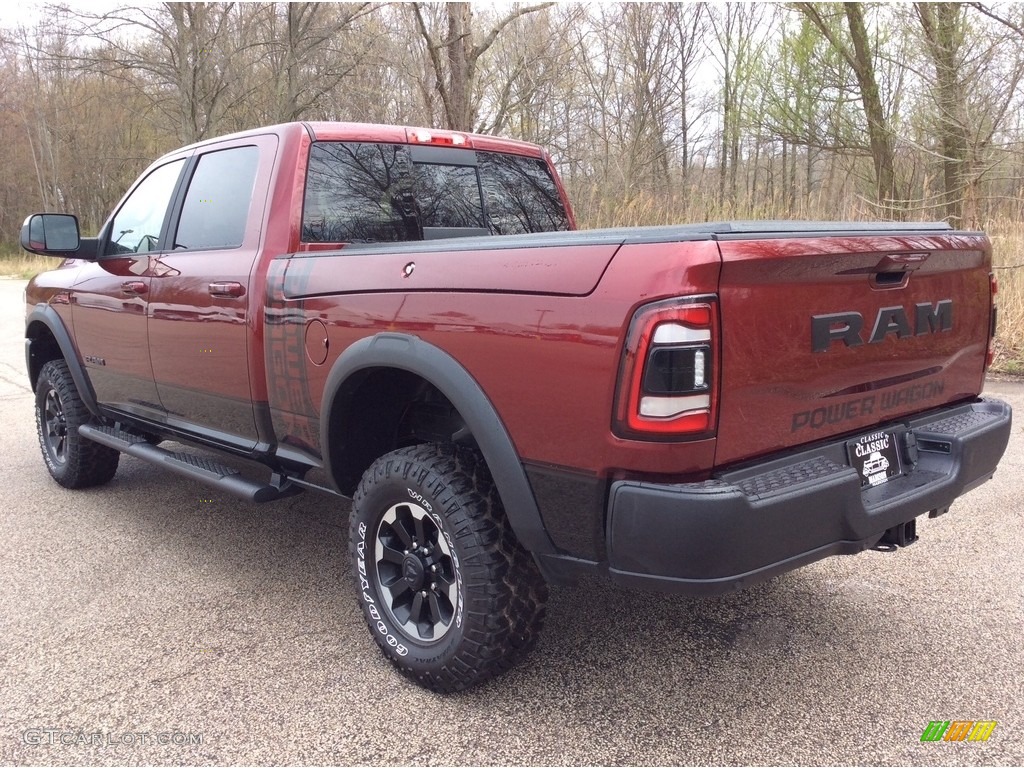 Delmonico Red Pearl 2019 Ram 2500 Power Wagon Crew Cab 4x4 Exterior Photo #133137494
