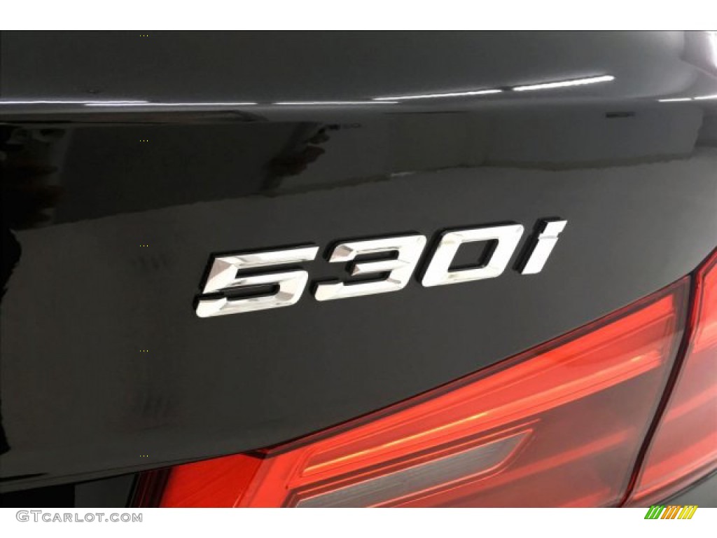2018 5 Series 530i Sedan - Black Sapphire Metallic / Black photo #7