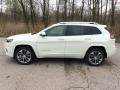 Pearl White 2019 Jeep Cherokee Overland 4x4 Exterior