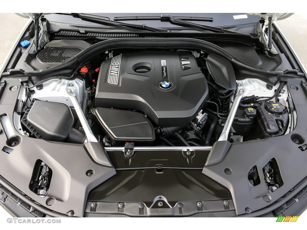 2019 BMW 5 Series 530i Sedan 2.0 Liter DI TwinPower Turbocharged DOHC 16-Valve VVT 4 Cylinder Engine Photo #133138400