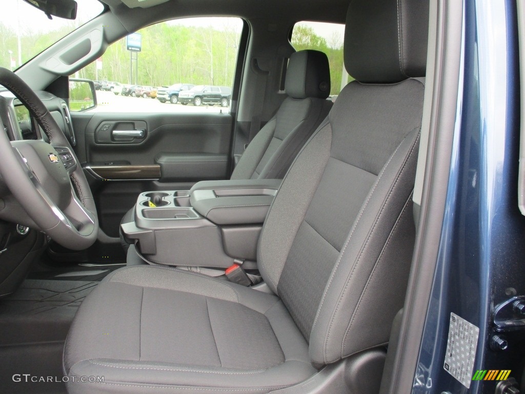 Jet Black Interior 2019 Chevrolet Silverado 1500 LT Double Cab 4WD Photo #133139717