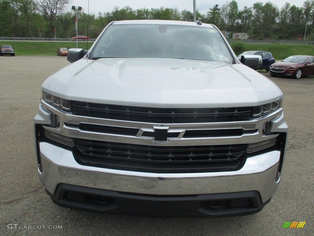 2019 Silverado 1500 LT Crew Cab 4WD - Silver Ice Metallic / Jet Black photo #8