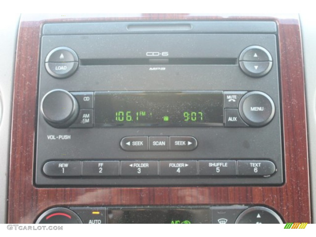 2006 F150 Lariat SuperCrew - Silver Metallic / Black photo #13