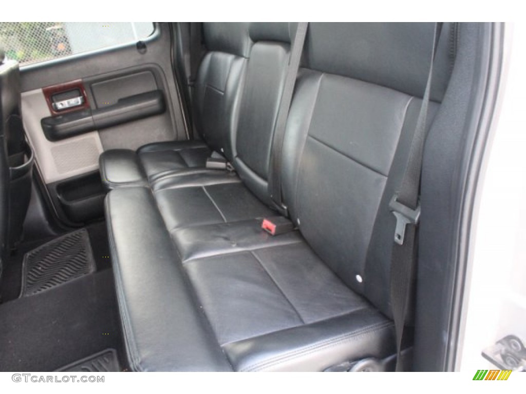 2006 F150 Lariat SuperCrew - Silver Metallic / Black photo #18